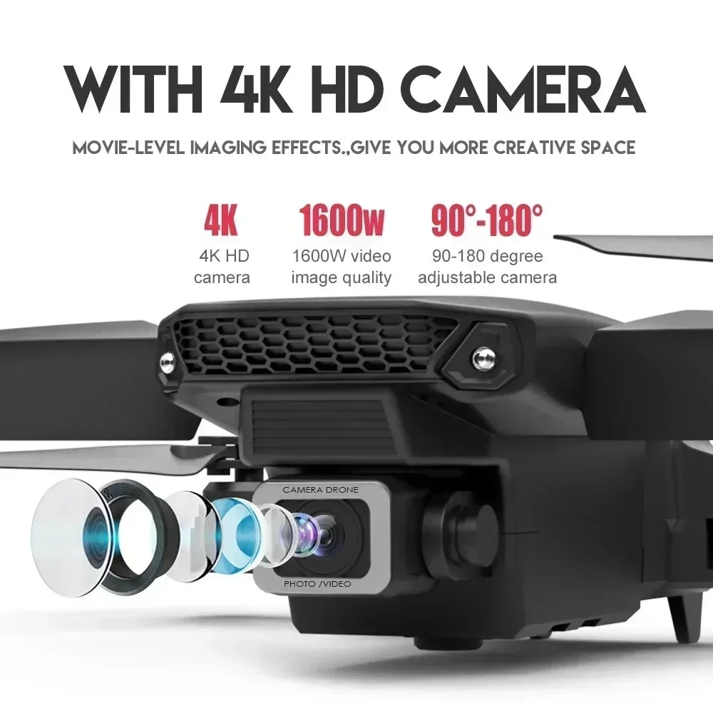 E88 프로 와이파이 FPV 드론, 광각 HD 4K 1 - Drone E88 Rc Quadcopter 리뷰 및 가격