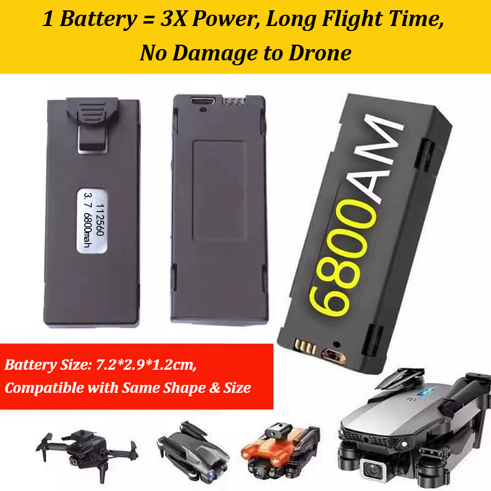 3.7V 6800mAh E88 E88PRO E99 E5 - Drone E88 Rc Quadcopter 리뷰 및 가격