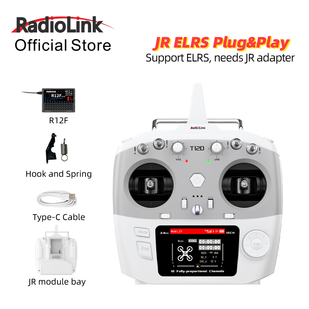 RadioLink T12D JR 모듈, 12채널, 2. - Drone Rc Leading 리뷰 및 가격