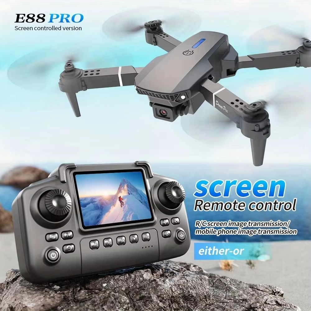 2026년형 신제품 E88 드론, 4K 듀얼 카메라,  - Drone E88 Rc Quadcopter 리뷰 및 가격