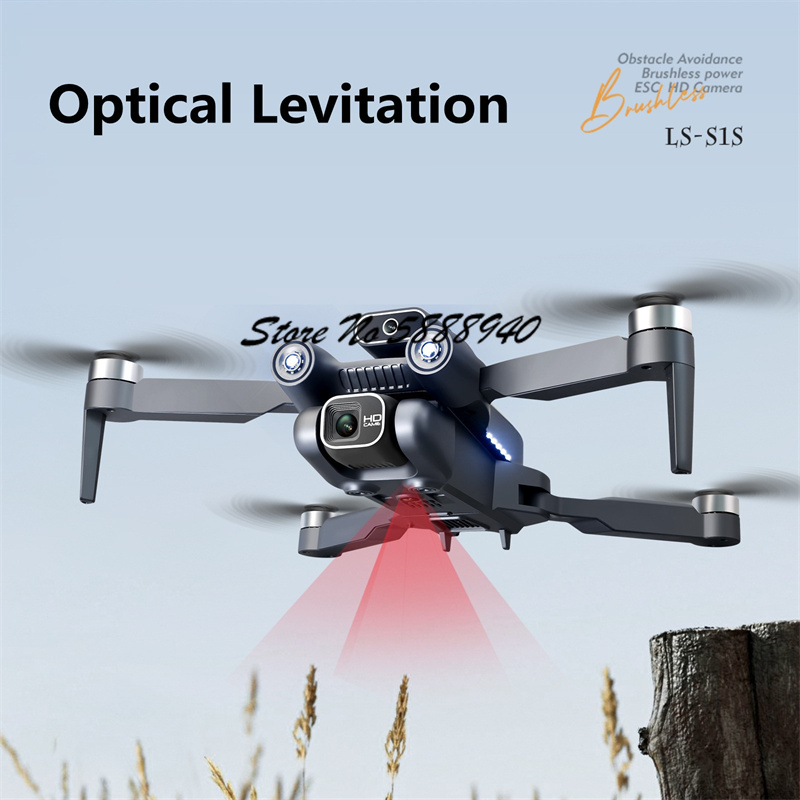 6K 옵티컬 플로우 브러시리스 접이식 원격 조종 드론  - Drone S1S Rc Quadcopter 리뷰 및 가격