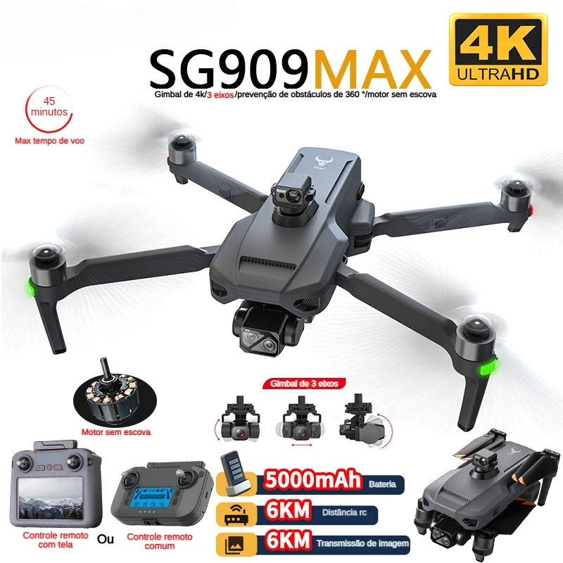 ZLL SG909 SG909MAX 전문 드론 4K 카메 - Drone Ae Rc 리뷰 및 가격